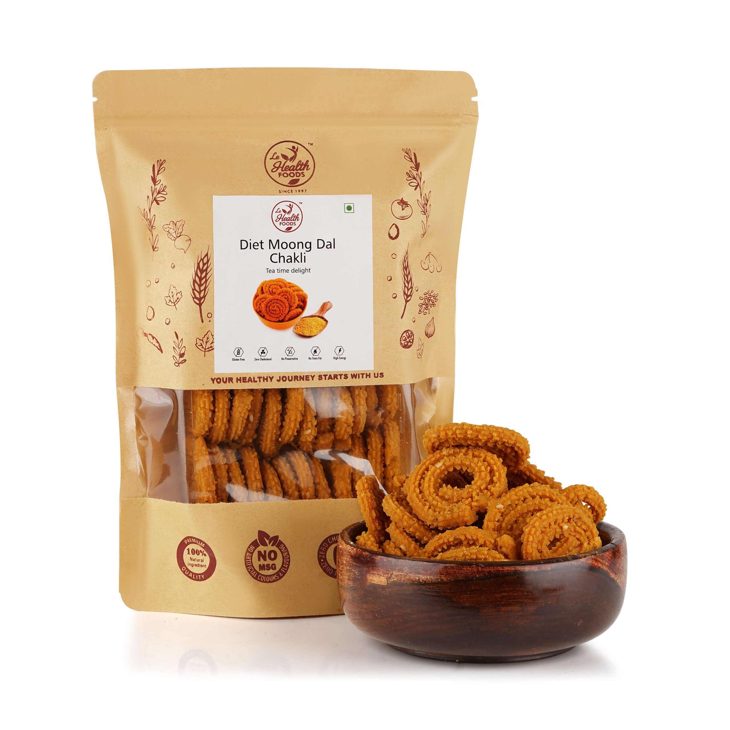 Diet Moong Dal Chakli_2 Diet Moong Dal Chakli | 150g